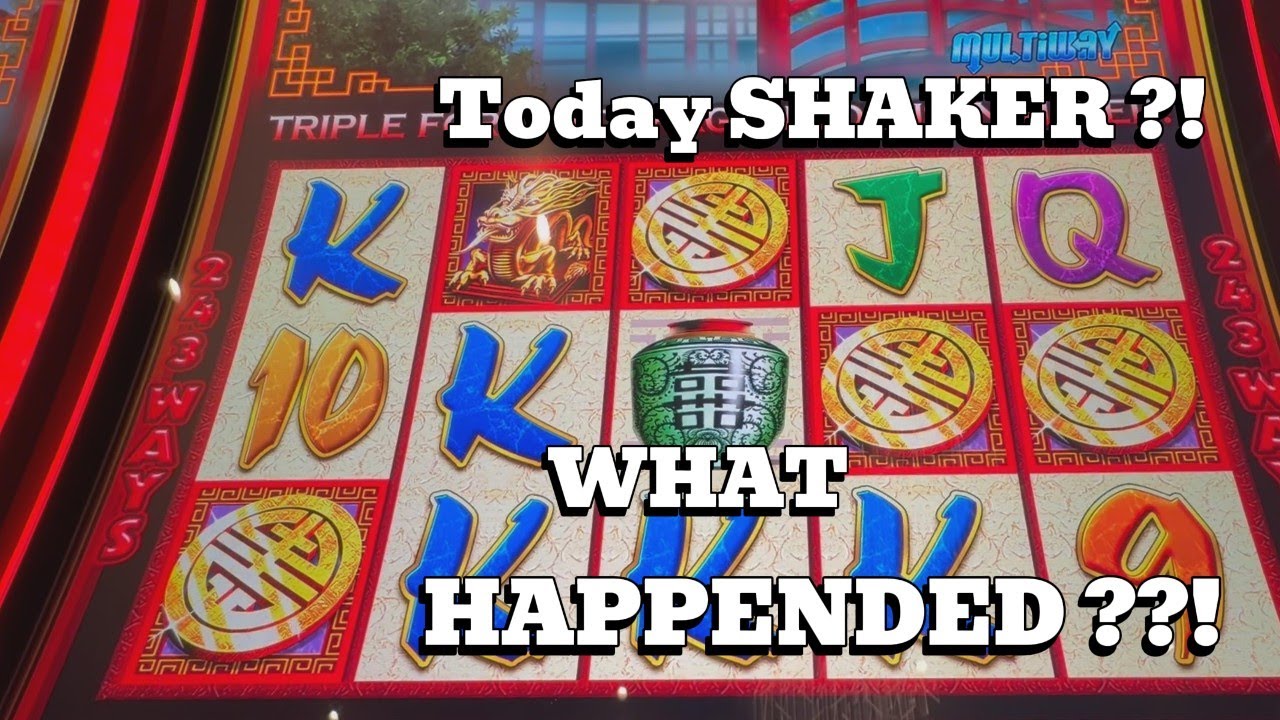 Today Shaker?! What Happened??! 🐉 Triple Fortune Dragon Unleashed – Player’s Edition