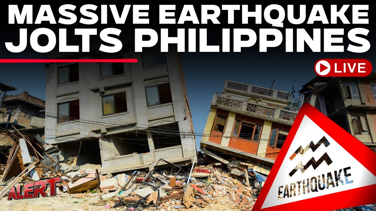 Philippines Earthquake LIVE | Monster 8.2 Quake Strikes Philippines, Pacific Braces For Tsunami