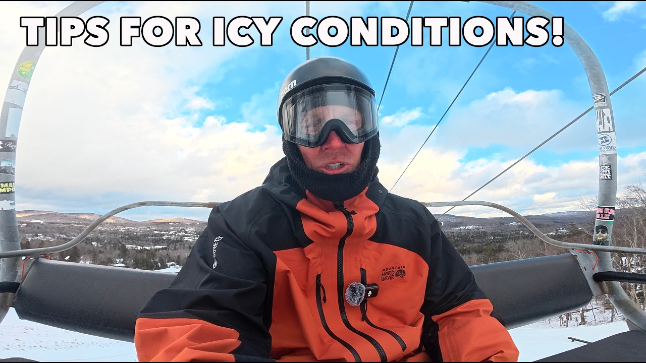 Tips For Snowboarding in S*** CONDITIONS!! (POV)