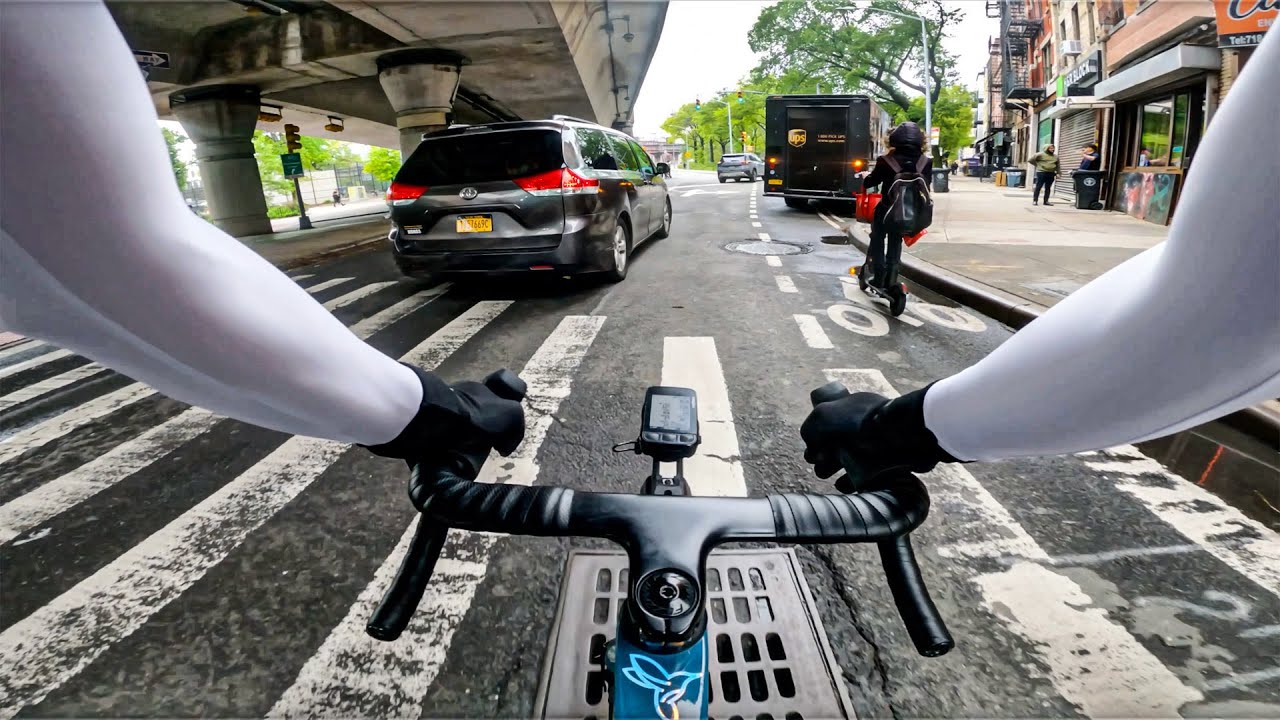 A Lawless and Dangerous NYC Bicycle Commute During a NYPD Cyclist Crackdown