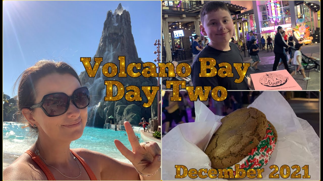 Volcano Bay in December is a must!! | mini Avanti Palms Resort tour | December 2021 | Day Two