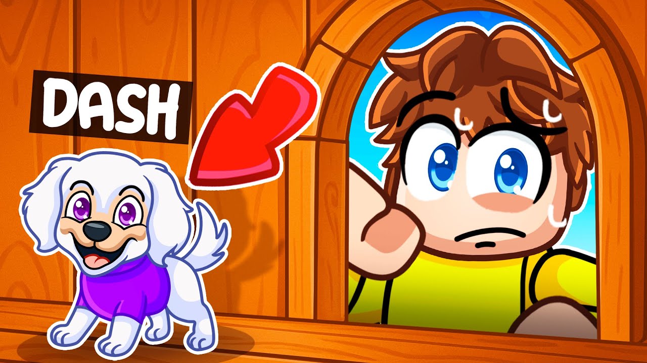 I Became A DOG In SHRINK HIDE & SEEK In Roblox!