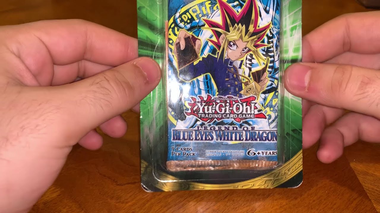 Walmart Legend of Blue-Eyes White Dragon unlimited booster pack edition opening!