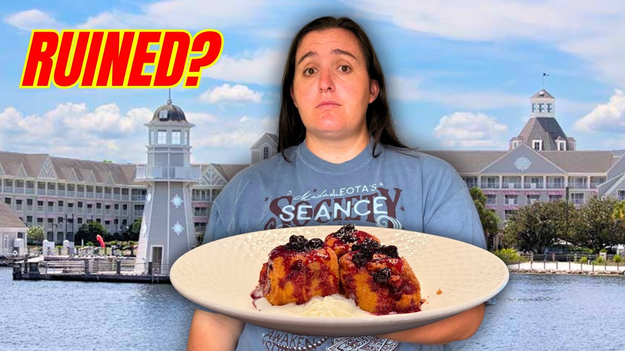 This Disney World Breakfast Changed Forever- Ale & Compass NEW Menu! Yacht Club Resort