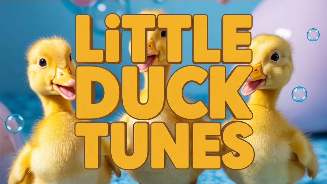 Preschool Kids Duck Song | Cute Quack Quack English Nursery Rhyme Toddlers Baby Love to Repeat