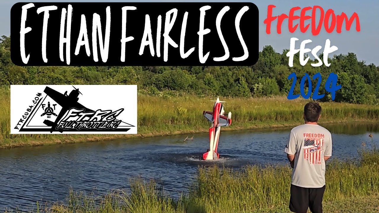 Pond Fun Skywing Laser 260 Ethan Fairless At FTRCs Freedom Fest 2024