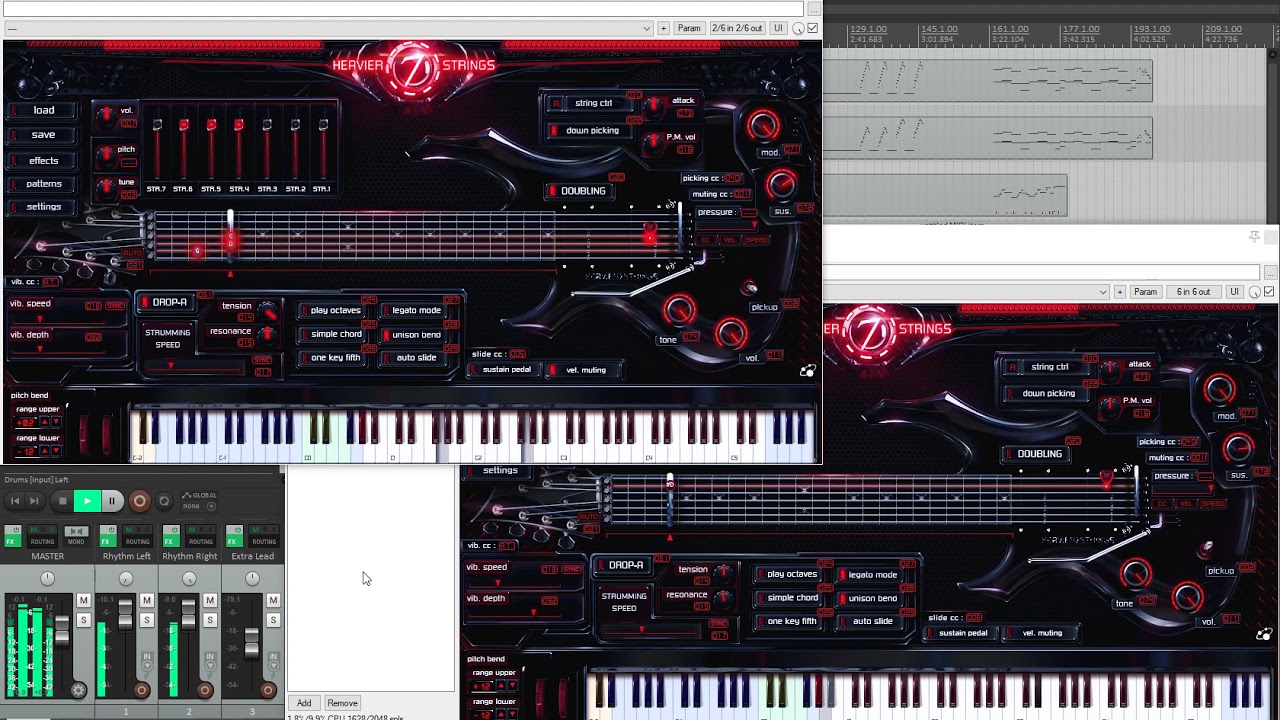 [Heavier7Strings] Arch Enemy - Nemesis (VST Cover)