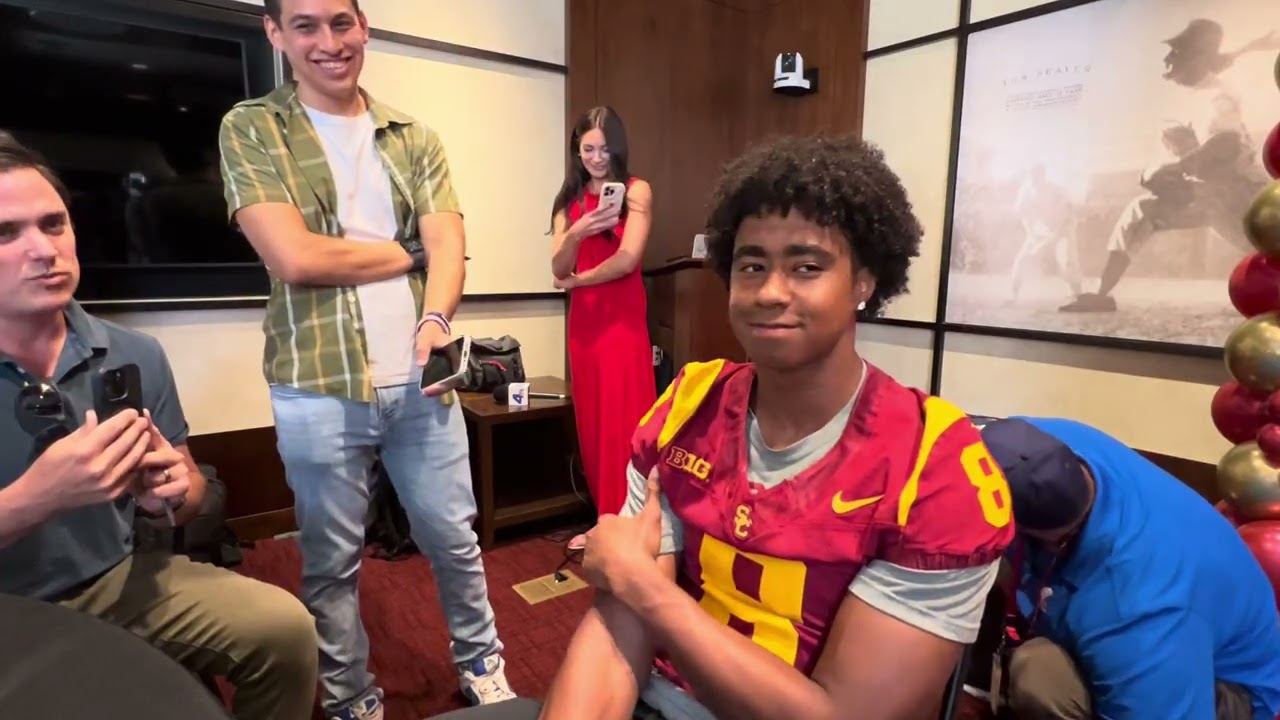 USC Media Day 2025 - WR Ja'Kobi Lane