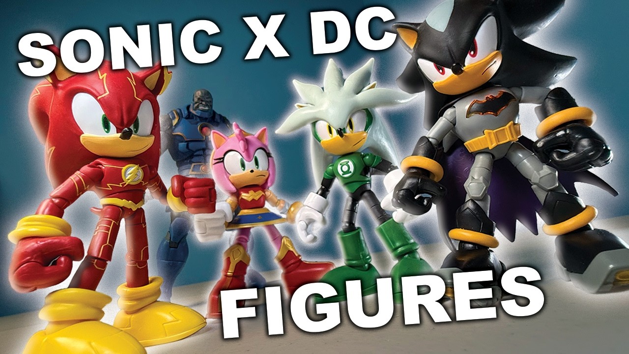 Я получил фигурки SONIC X DC Crossover!!!