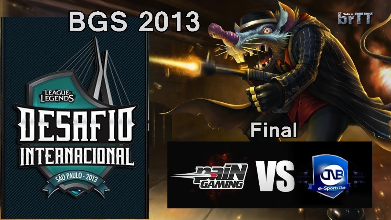 paiN Vs. CNB - Grande Final - Desafio Internacional 2013 - BGS