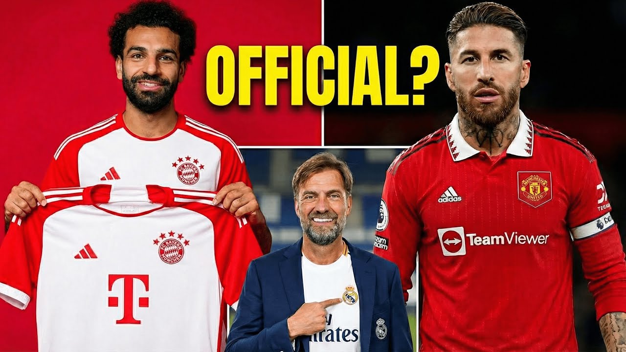 🔥 SALAH KICKED OUT! 🚨 New Club REVEALED Ramos to Man Utd DONE DEAL!