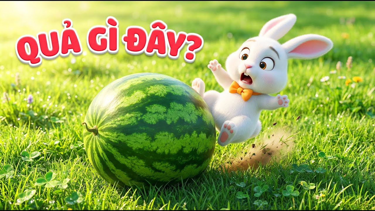 Học Tiếng Anh Cho Bé: Khám Phá 5 Loại Quả Cùng Thỏ Con & Gấu Nâu (3D Pixar)