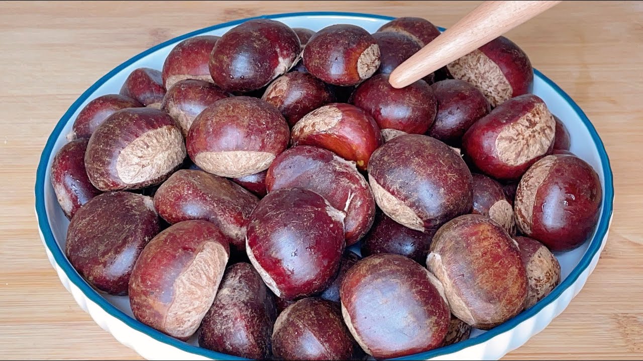 板栗保存千万不要直接放冰箱，多加这一步，放一年不霉不黑，实用