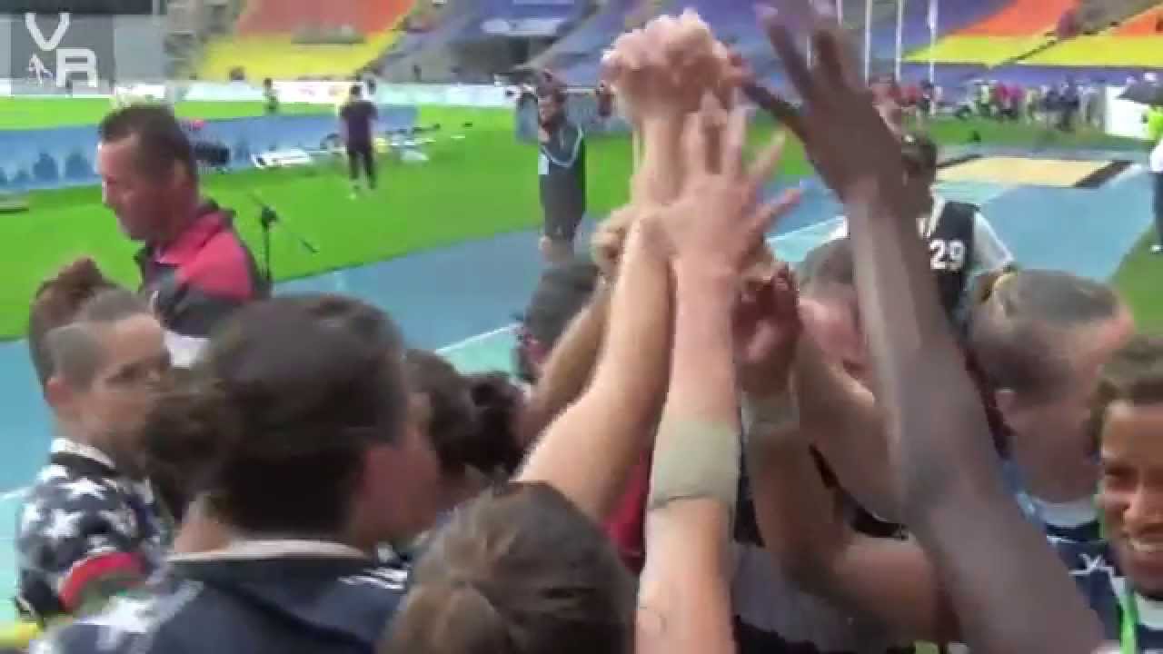 Women's Rugby: Big Hits, Tries, & Highlights HD