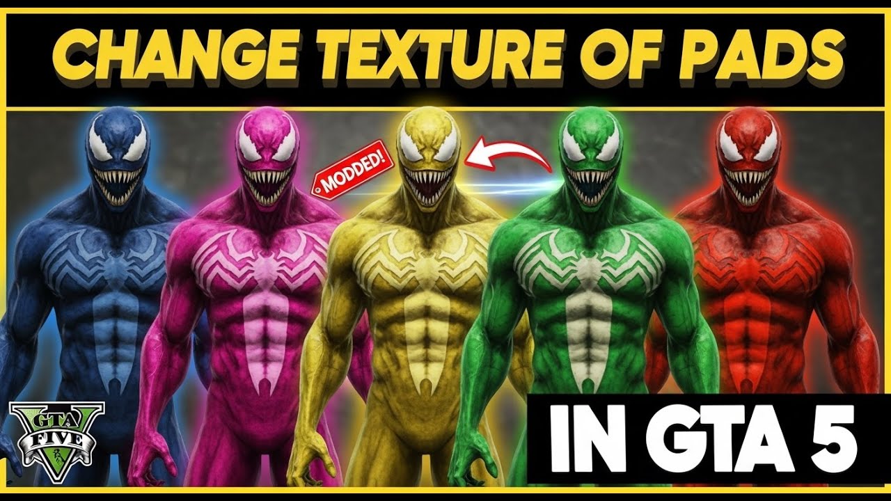 Change Colors & Textures of Peds in GTA 5 | Easy Modding Tutorial