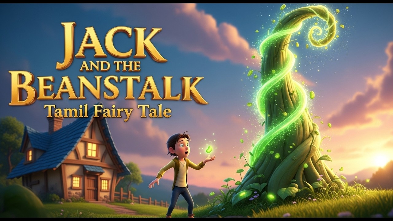 ஜேக்-கும் மாய அவரைக் கொடியும் | Jack and the Beanstalk in Tamil | Fairy Tales in Tamil