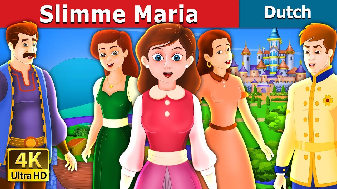Slimme Maria | The Clever Maria Story in Dutch | Dutch Fairy Tales