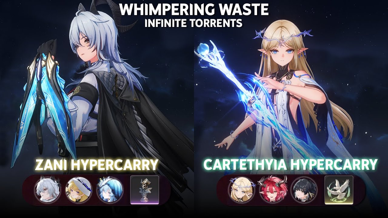 S0 Zani Hypercarry & S0R1 Cartethyia Hypercarry | Whimpering Waste | Wuthering Waves 2.6/2.7