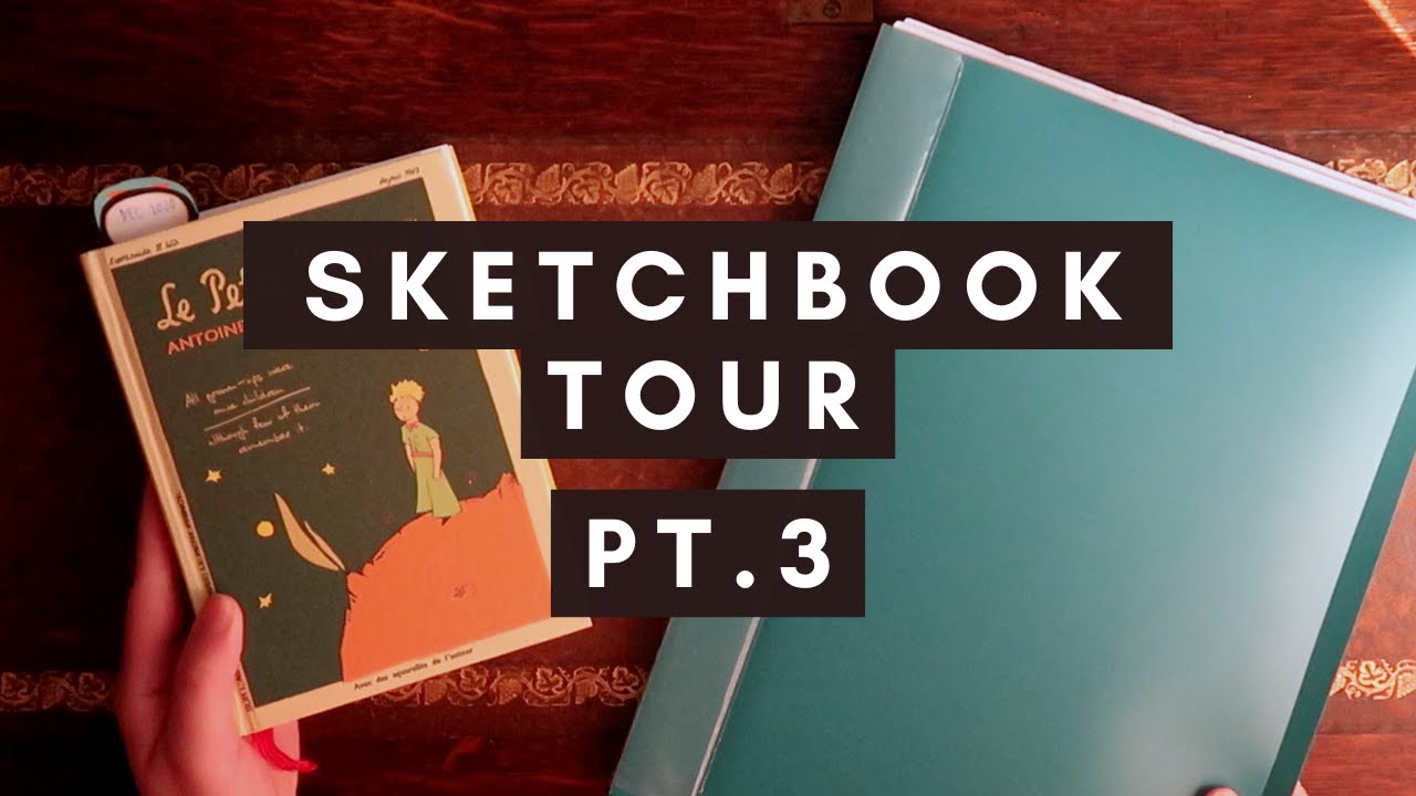 #6 Learning Art Fundamentals | Beginner Artist Sketchbook Tour