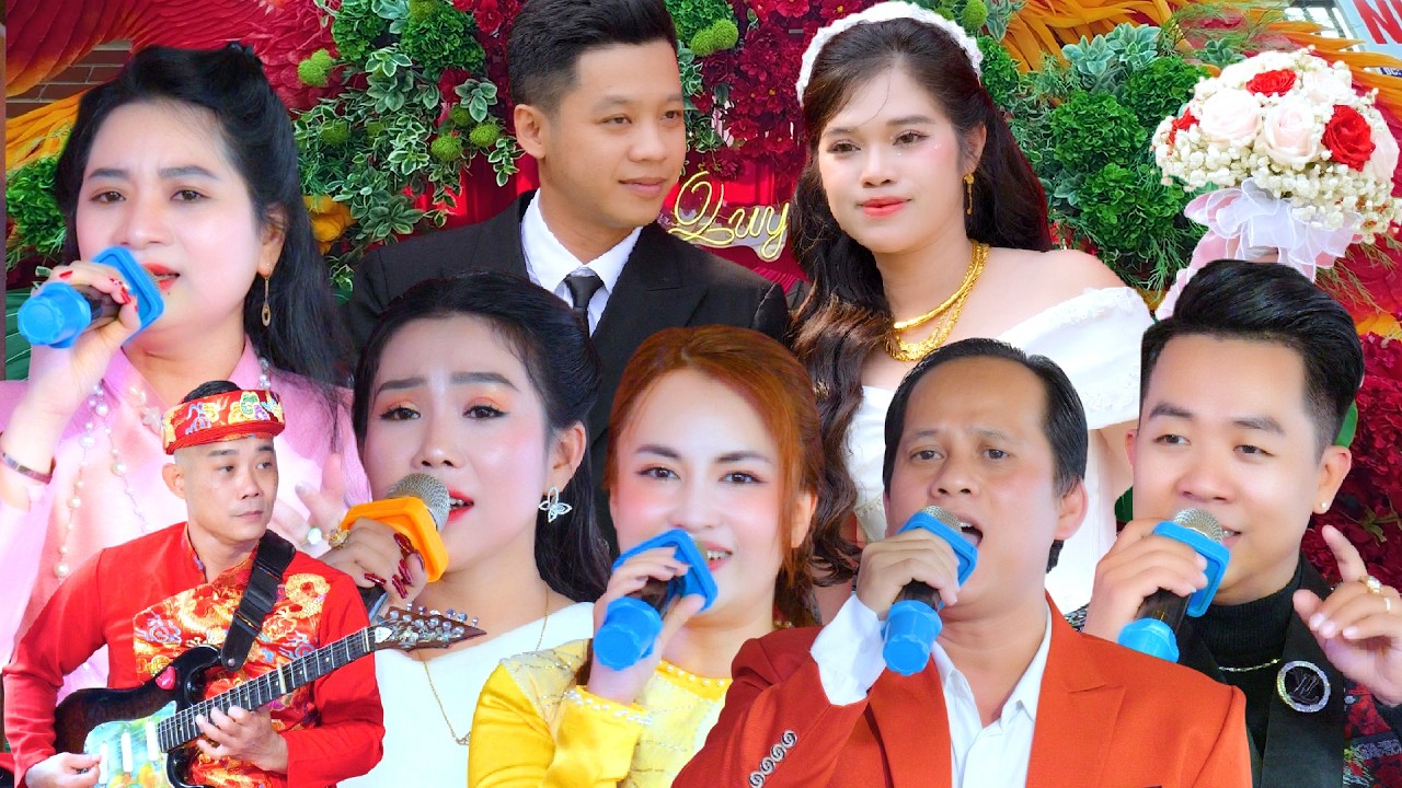 Ca Cổ Cưới Miền Tây Lễ Vu Quy Hoa Anh Tâm Huy NS Lương Hồng Huệ Đức Tài NS Kim Quyên Ca sĩ Hoàng Hoa