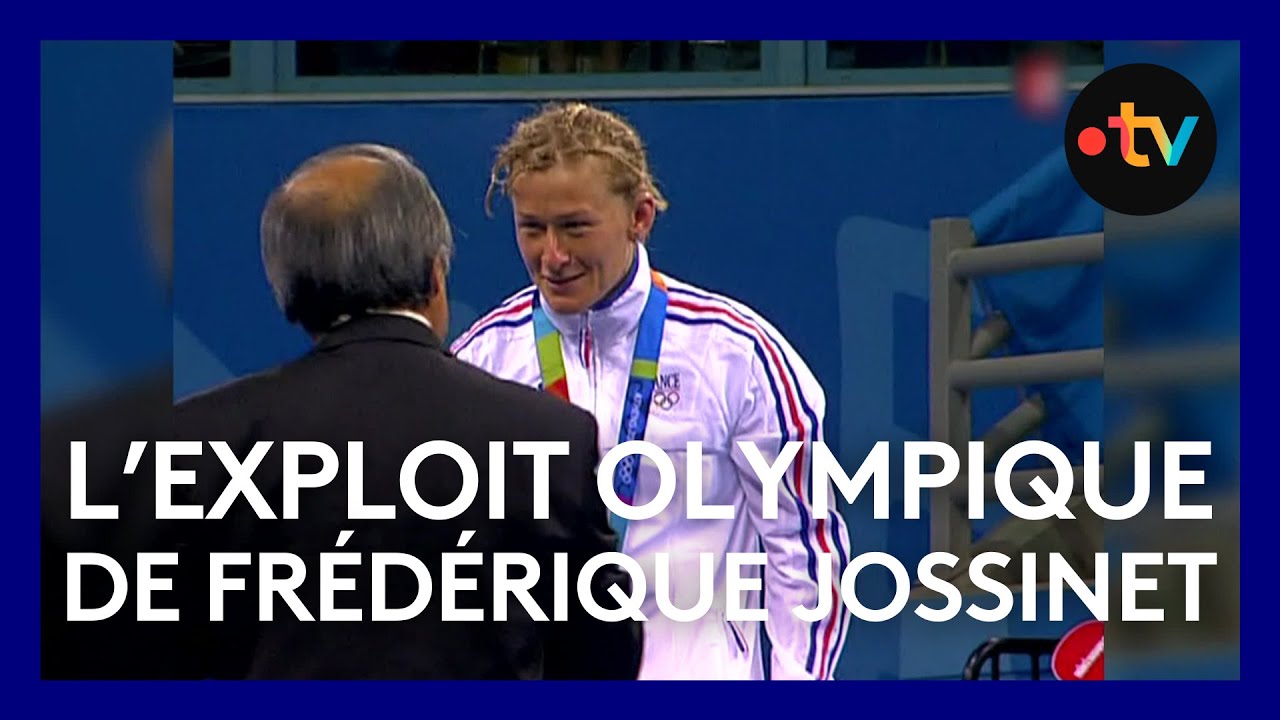 Frédérique Jossinet sacrée vice-championne olympique aux Jeux d'Athènes en 2004