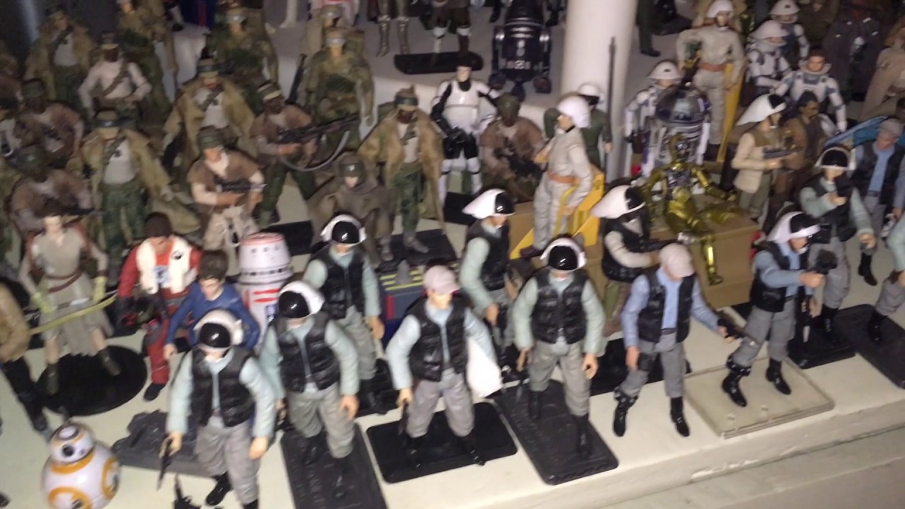 Star Wars Toy Collection (2017) Massive! (Largest loose display of toys?)