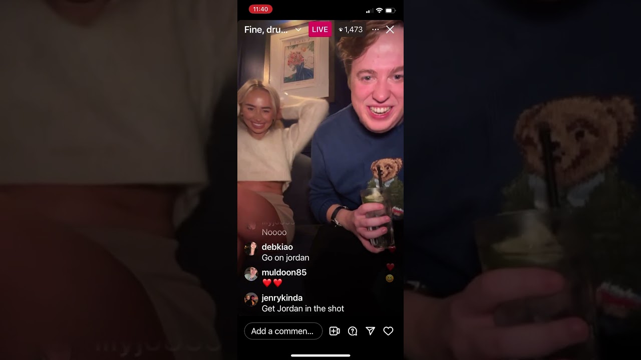 BBUK - Olivia’s Instagram Live Ft. Jordan, Henry and Yinrun 13/1/2024