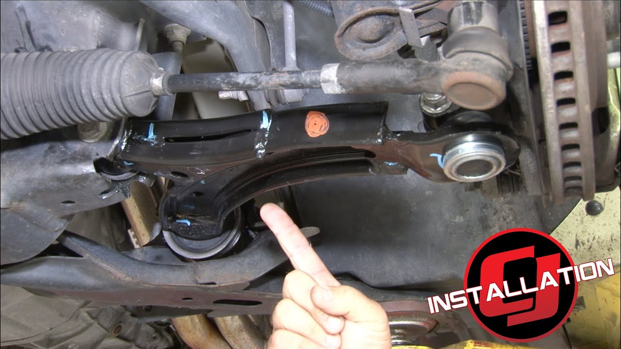 Установка комплекта для модернизации нижнего переднего рычага подвески Mustang Ford Performance 2...