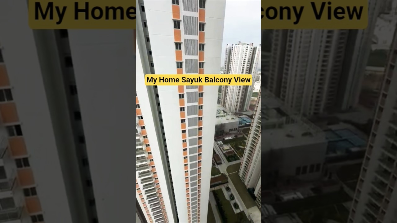 My Home Sayuk Tellapur || Balcony View