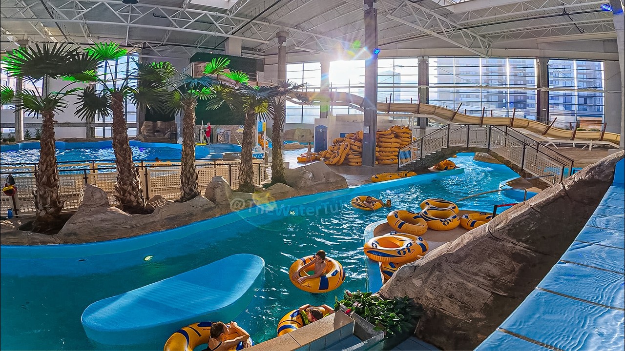 The Most Unique Water Park in Poland 🦈 Aquapark Reda | 4K Walkthrough