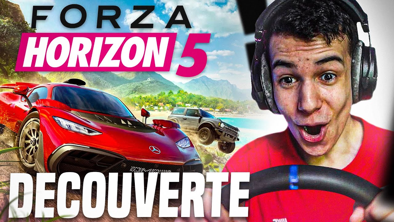 Je découvre FORZA HORIZON 5 ! 😳 (En avant-première)