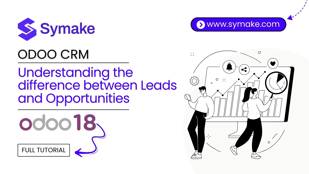 Odoo CRM | Difference between Leads and Opportunities Explained in Odoo 18