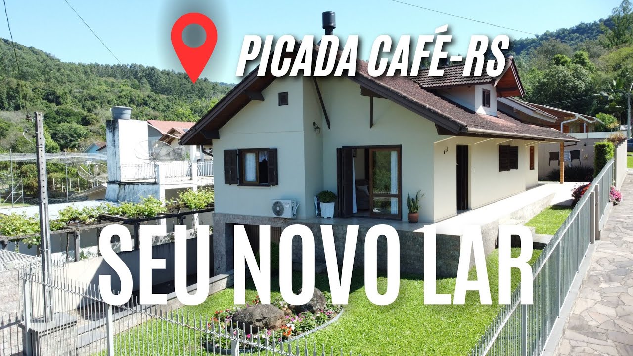 SEU NOVO LAR NA SERRA GAÚCHA. Casa à venda em Picada Café-RS| R$ 780.000,00