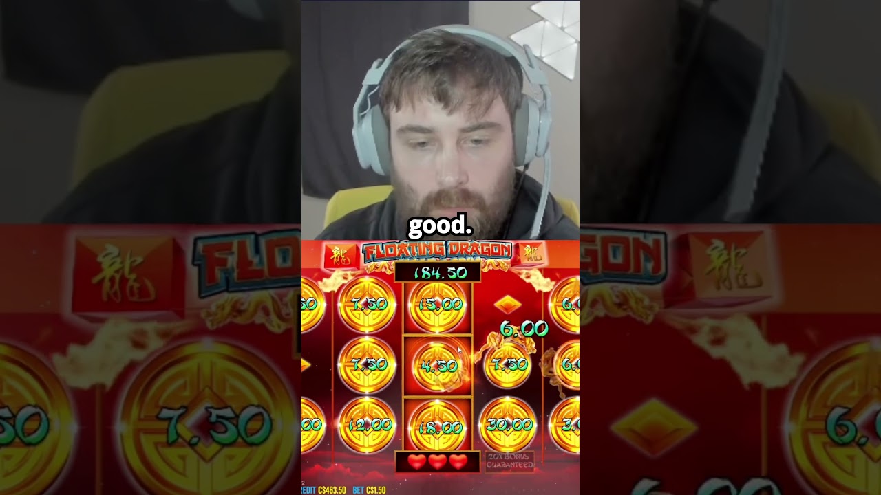 Big win on Floating Dragon!