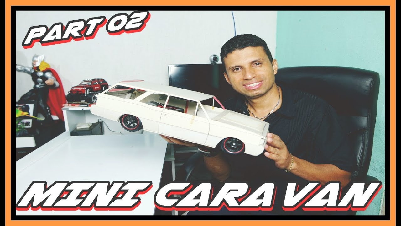 Caravan com controle remoto - Como fazer (Parte 02)