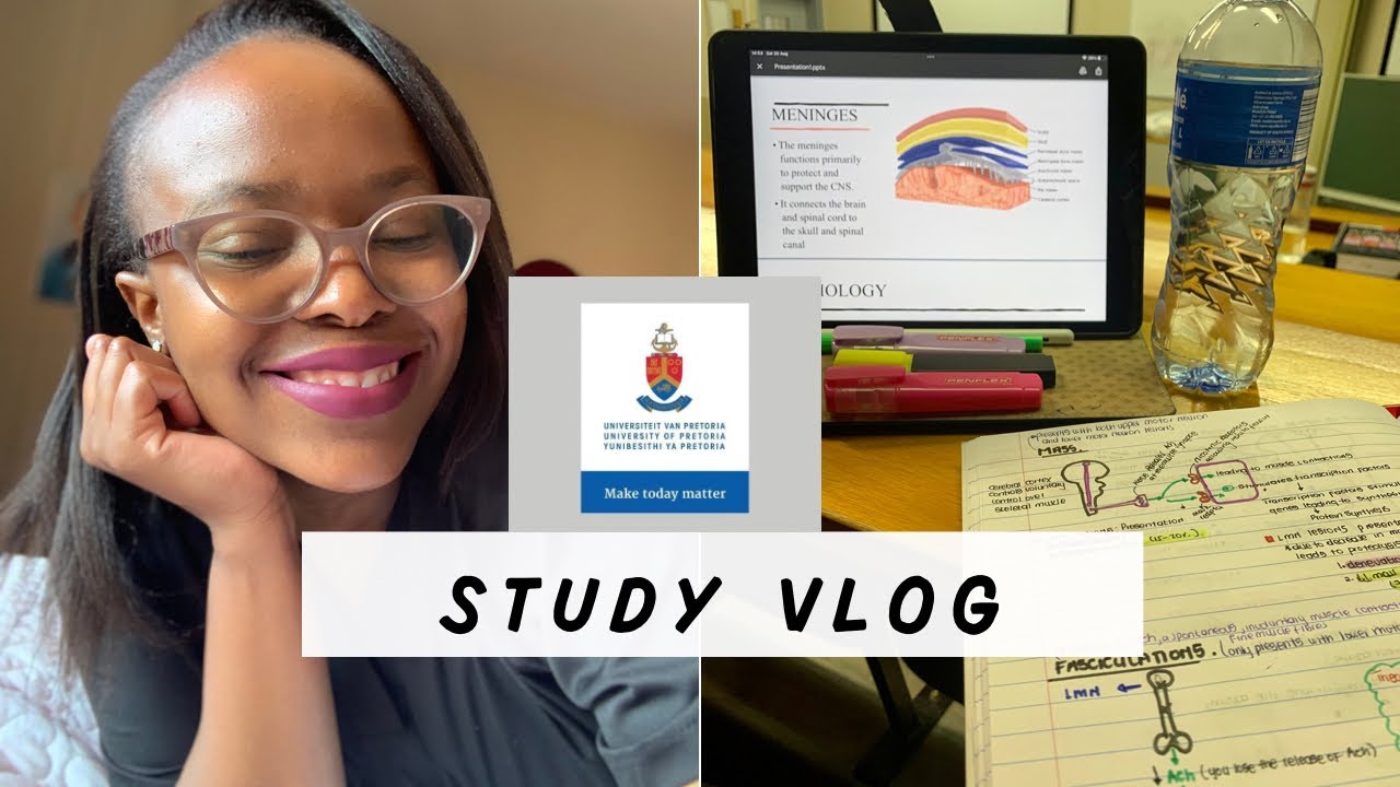 Study vlog|Medical student|Neurology #southafrica #vlog #medicalstudent #roadto500 #medschool