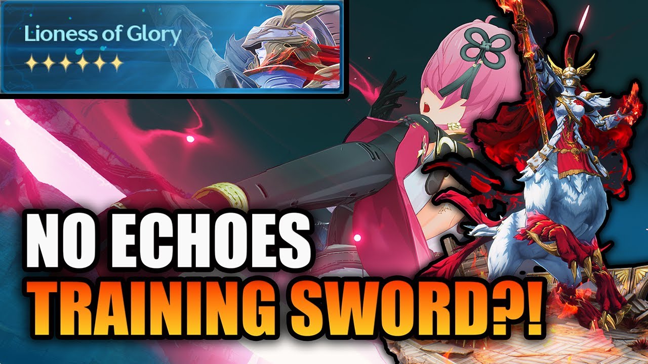 Taoqi Solo Arsinosa Lioness of Glory Hologram | No Echoes & Training Sword | Wuthering Waves 2.7