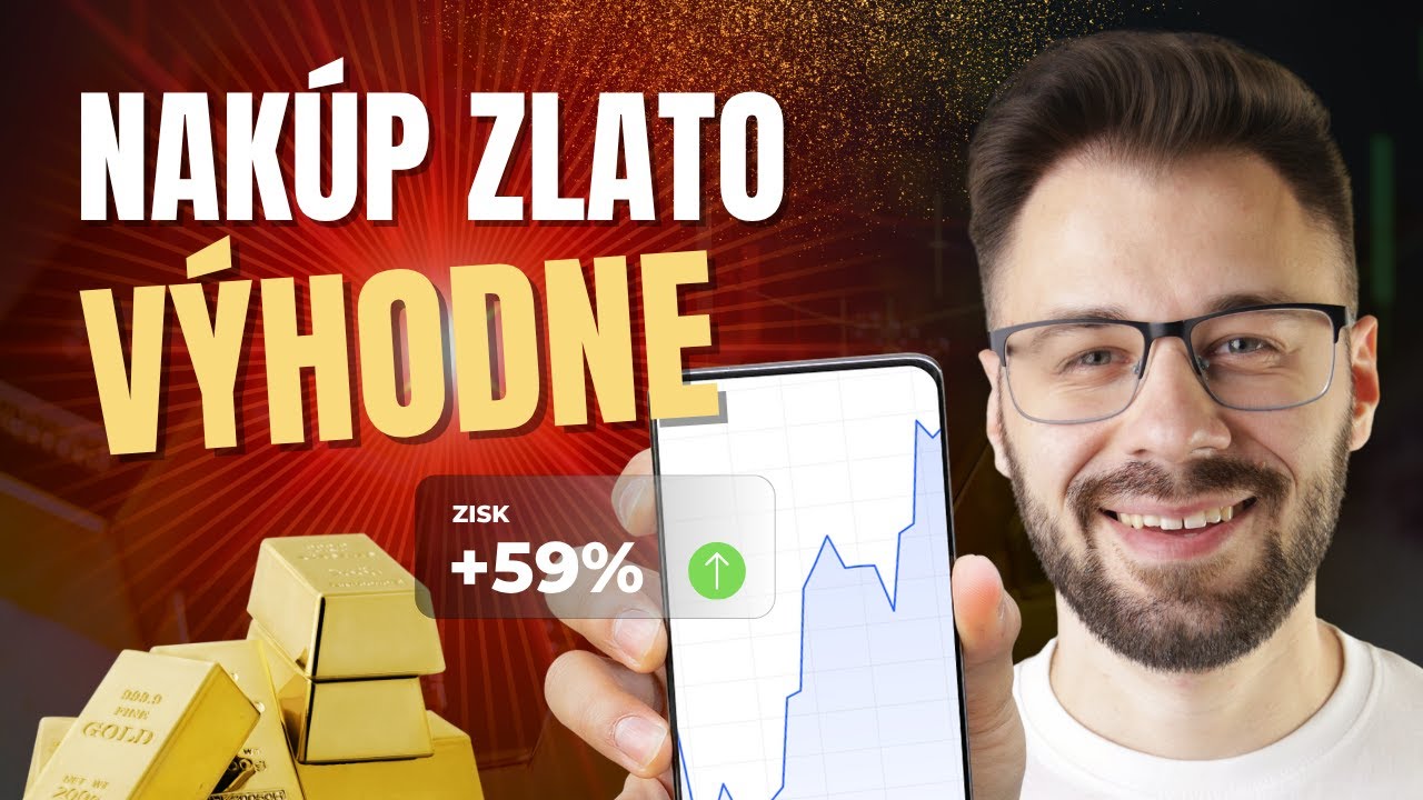 Návod, ako jednoducho investovať do zlata v 2026