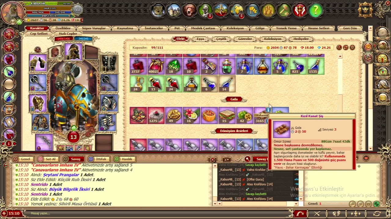 14 Lvl Kroftor beyi kesimi