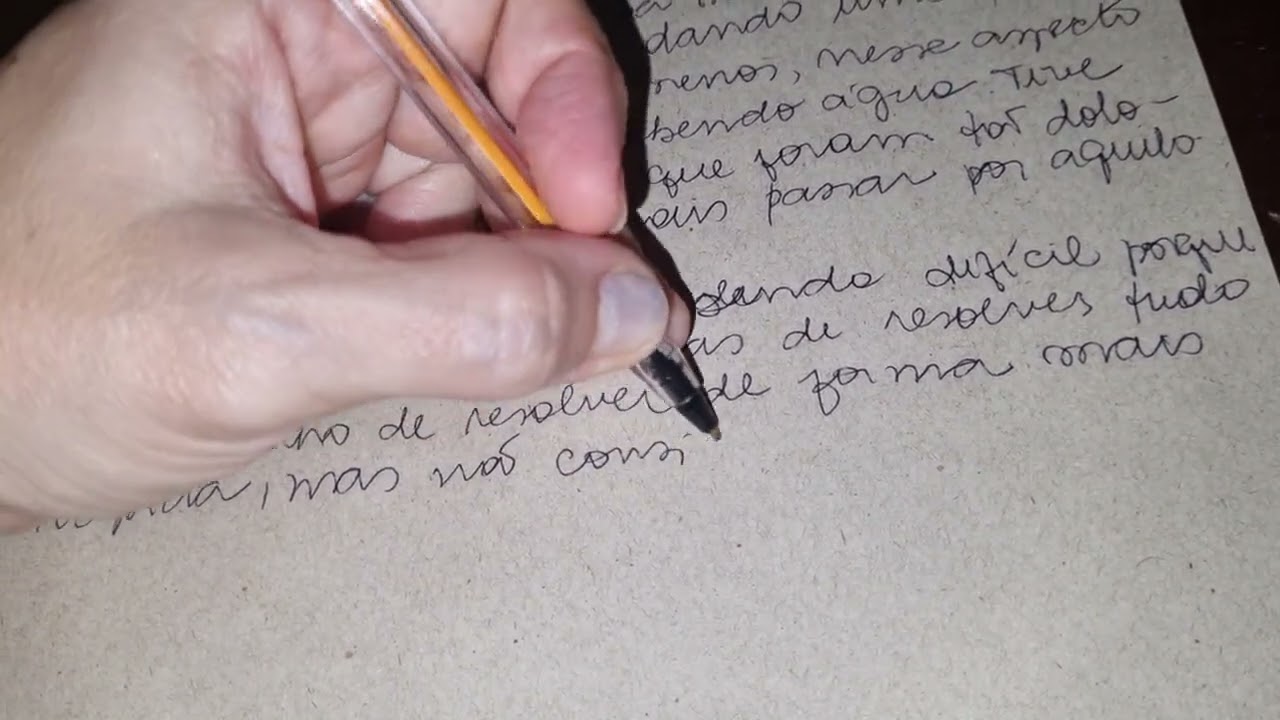 Ele escreveu que pensa 24 horas em você