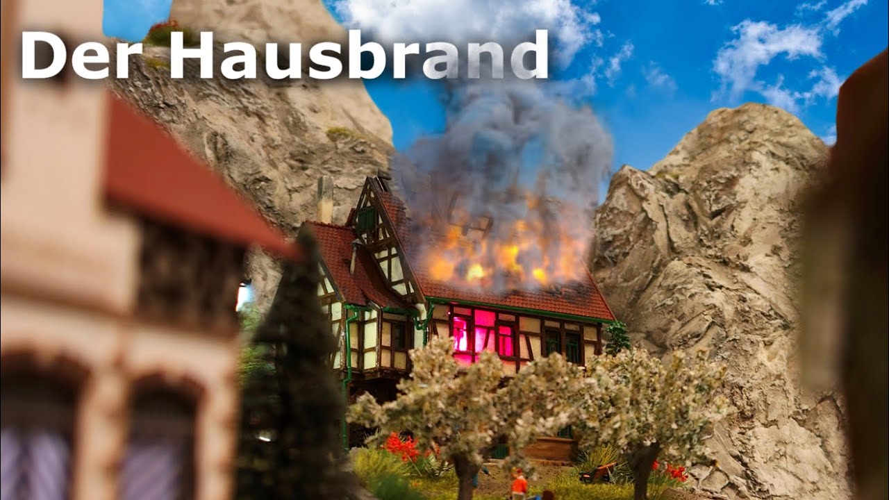 Ein brennendes Haus?!🔥 Bau einer Spur N Modellbahn 🚂 - Folge 6