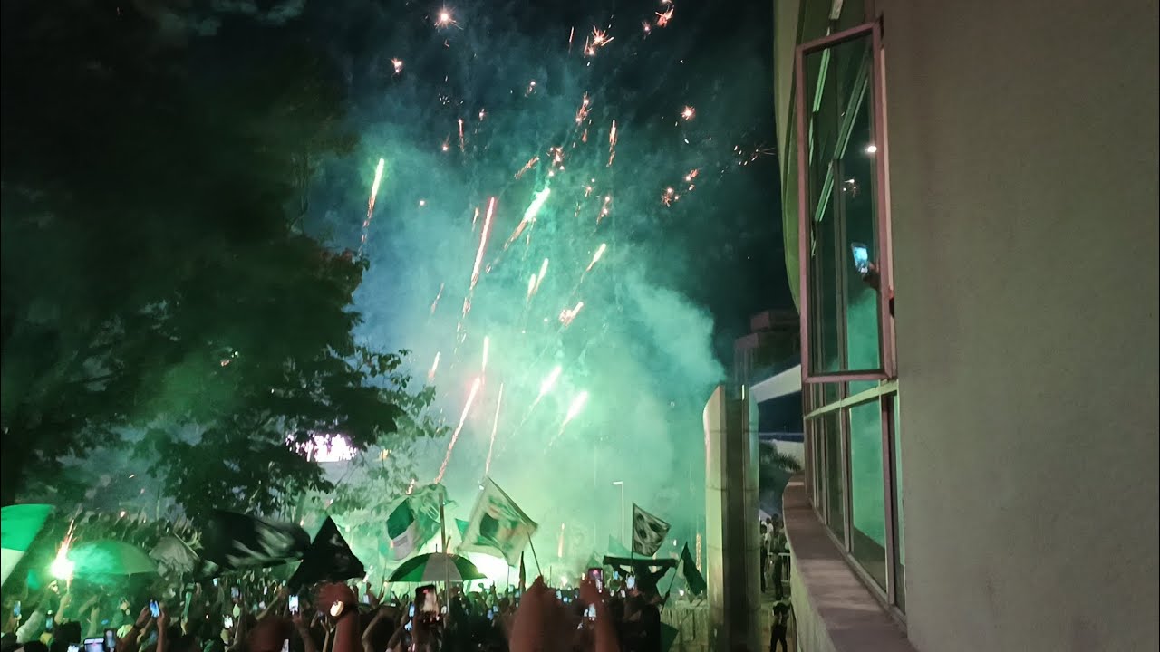 El Mejor Banderazo De LosDelSur Atletico Nacional Final Copa Colombia Clasico