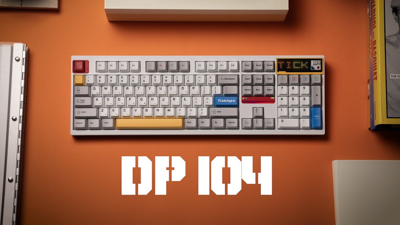 Ticktype DP104 I SWAGKEY 화이트/라이(리니어)