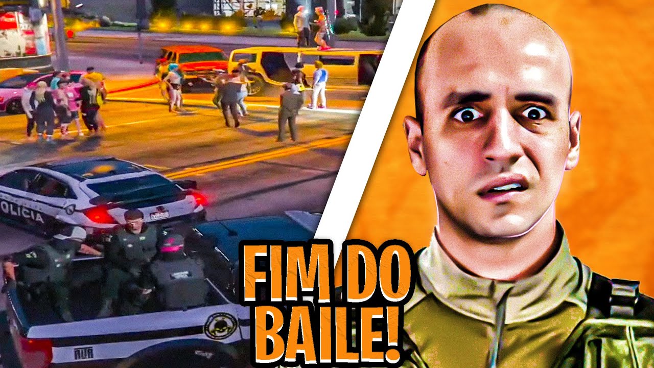 FIM DO BAILE + TROCA DE TIROS CONTRA O DOG&Atilde;O DA CIDADE ALTA -GTA V ROLEPLAY CIDADE ALTA RP (Ep. 161)