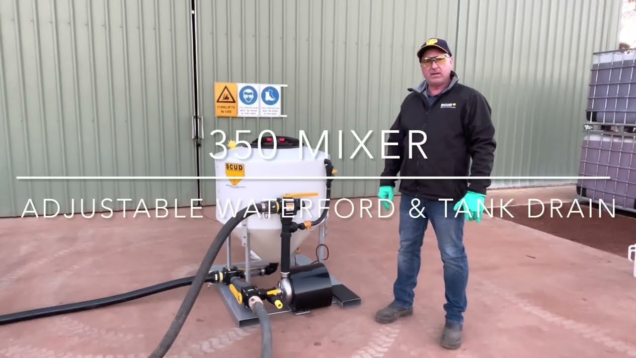 SCUD 350 Mixer Adjustable Waterford & Tank Drain