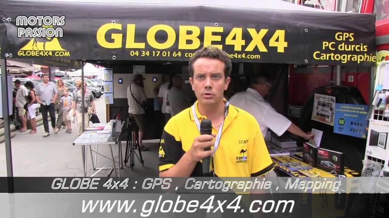 GLOBE 4x4 GPS Cartographies