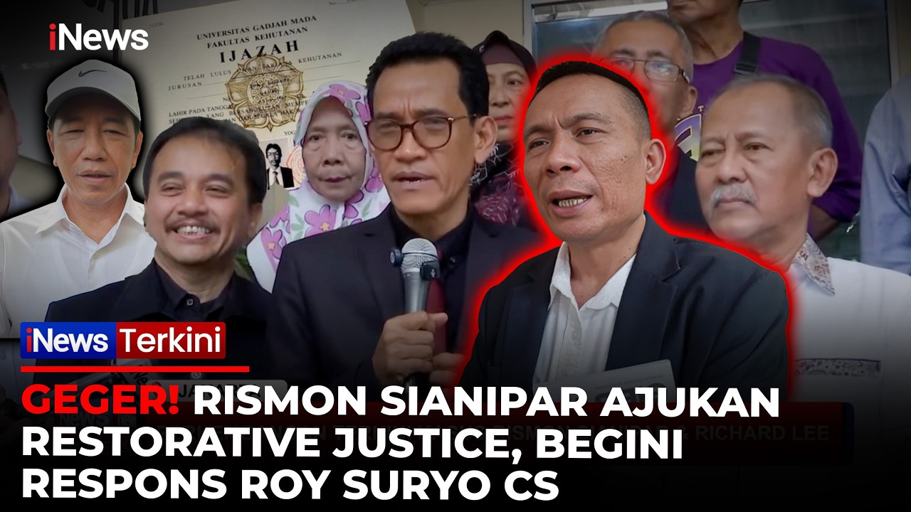 [FULL] Roy Suryo Cs Buka Suara! Rismon Sianipar Ajukan Restorative Justice di Kasus Ijazah Jokowi
