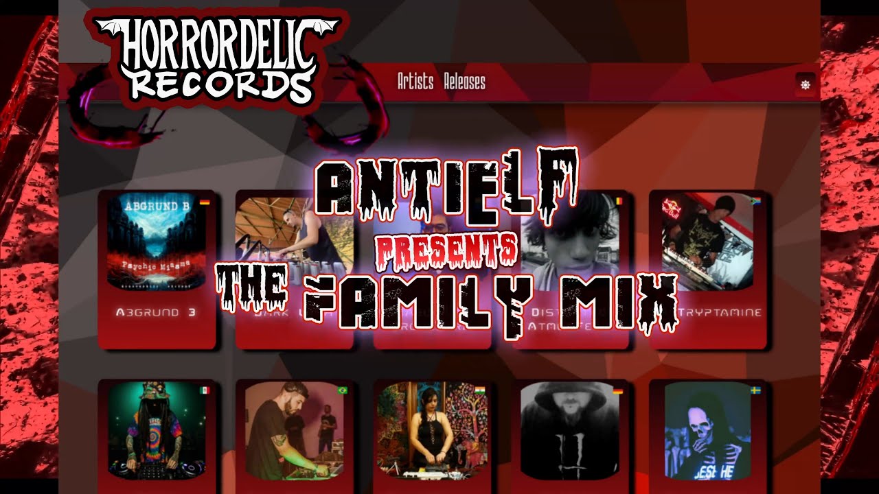 Antielf presents: The Family Mix [Horrordelic Darkpsy and Psycore]