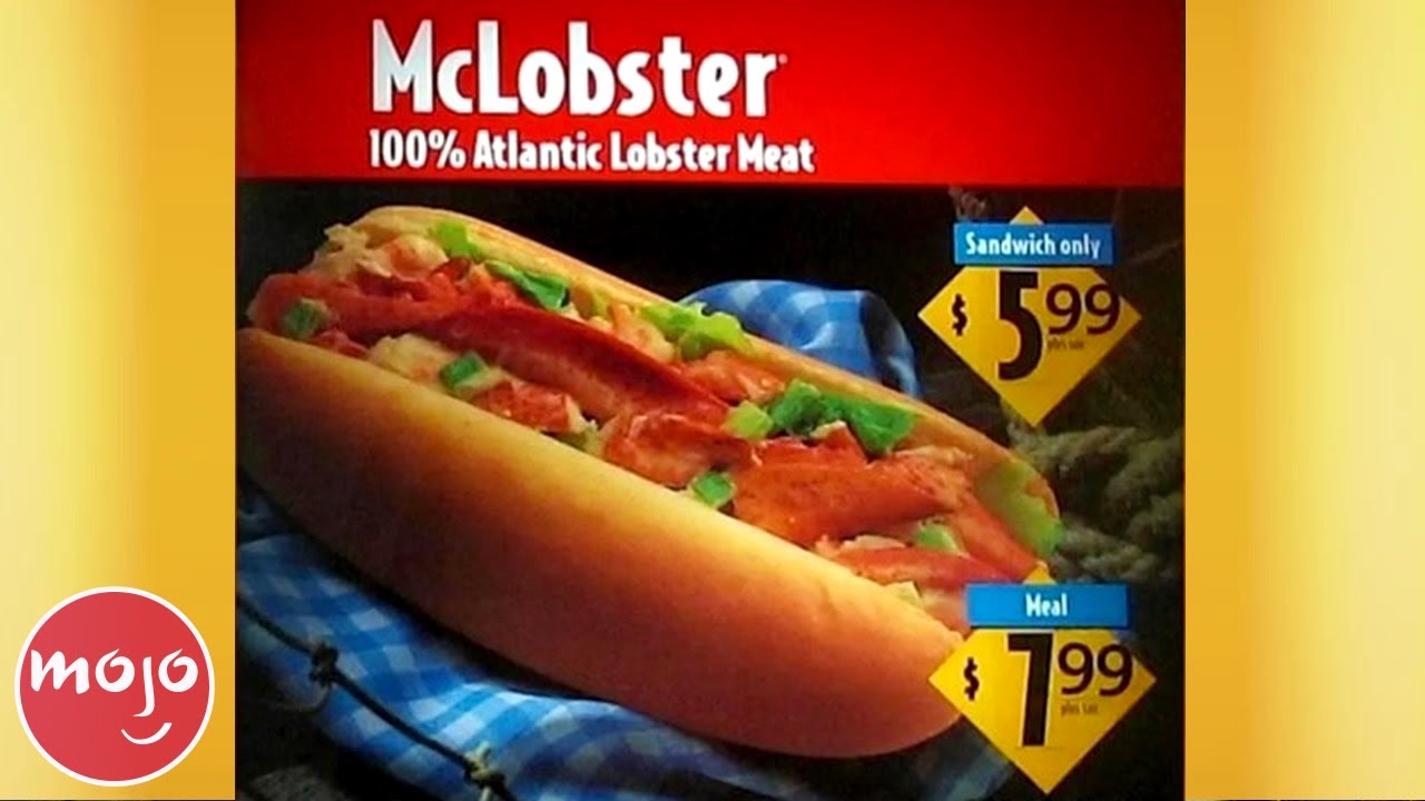 Top 20 '90s Menu Items Never Coming Back