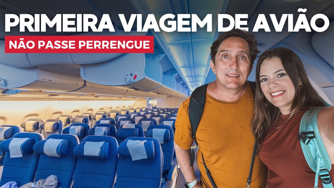 PRIMEIRA VIAGEM DE AVIÃO | Passo a passo do que fazer no AEROPORTO e no AVIÃO com muitas dicas ✈️
